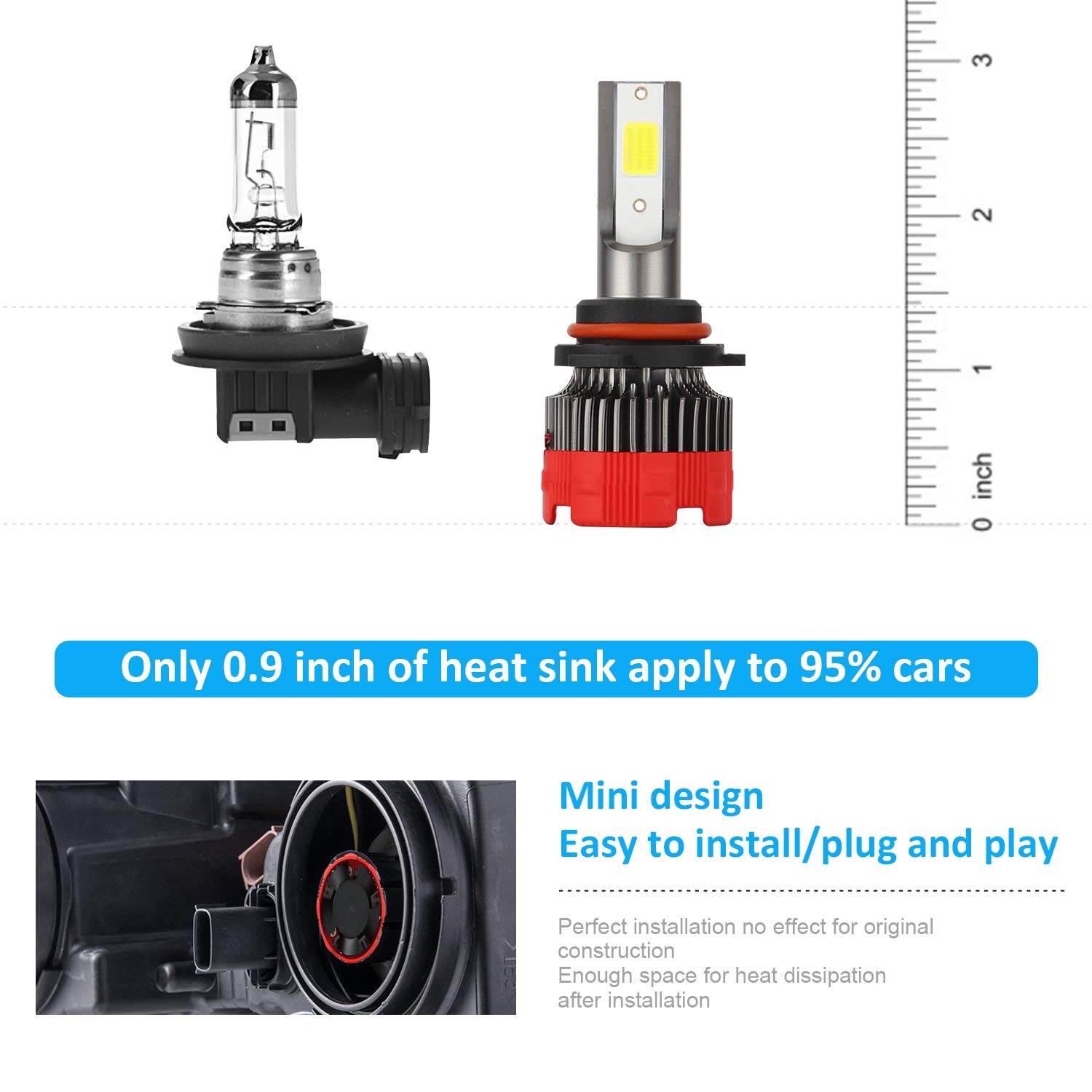 h7 high beam bulb