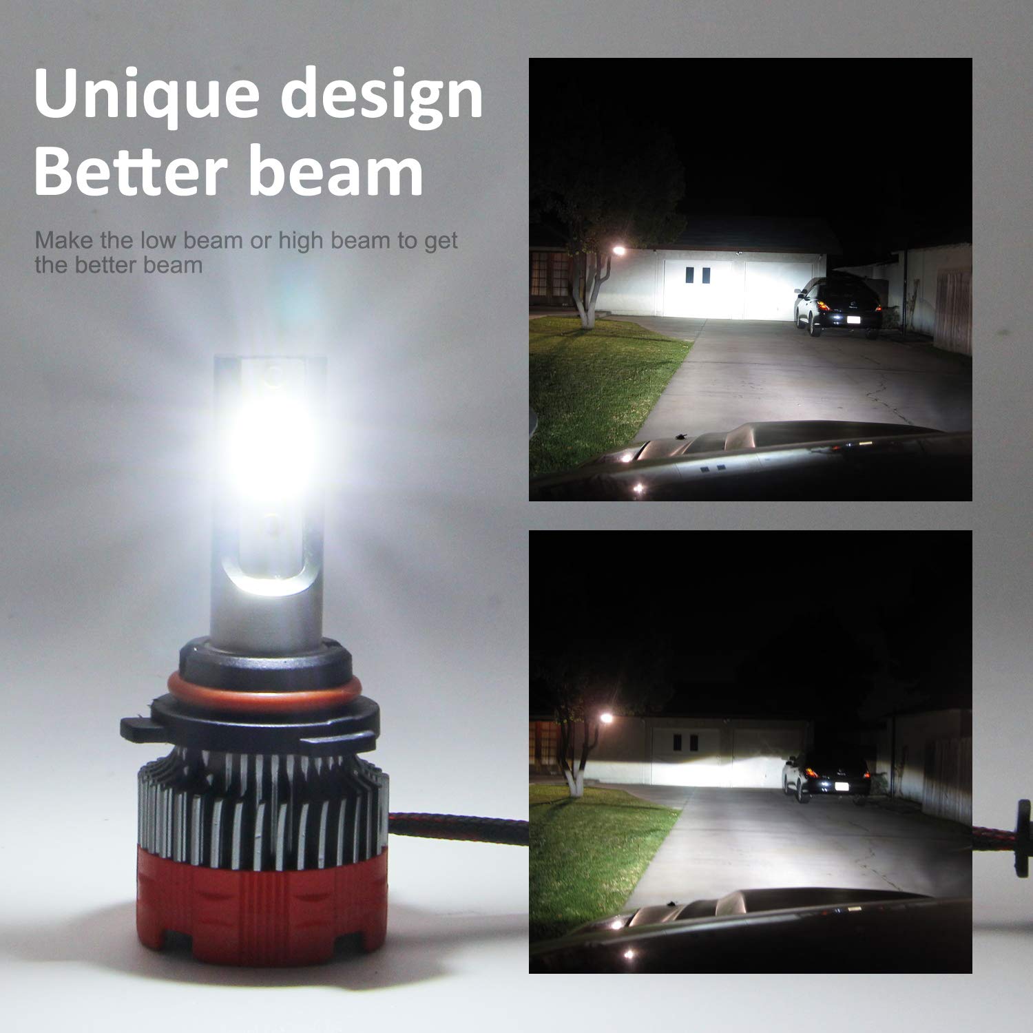 fanless led headlights