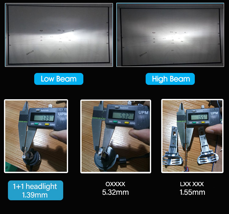 h3 headlamp bulb with fan
