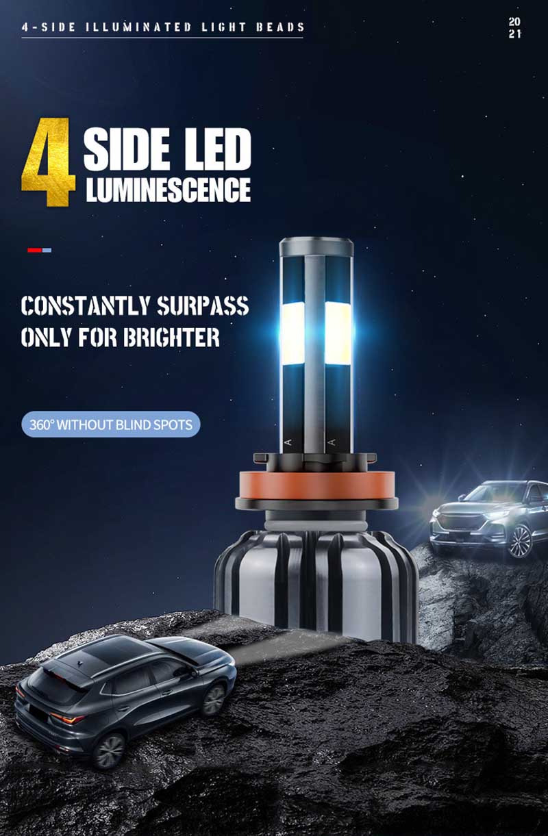 h1 automotive led headlight bulbs