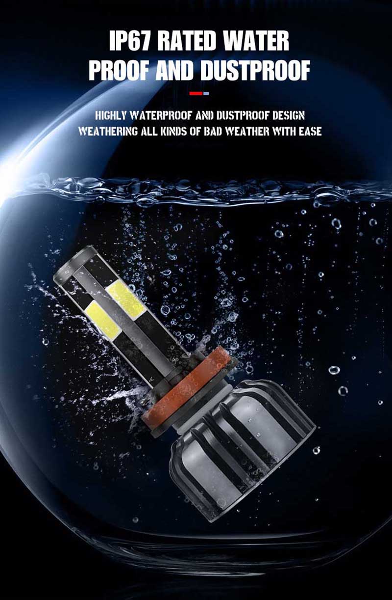 h1 automotive headlight bulb led