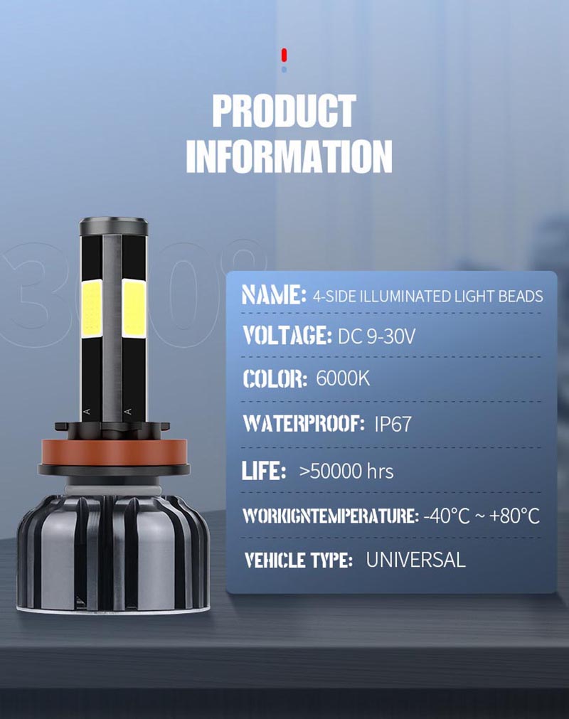 h1 automotive light bulb