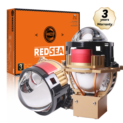 bi LED projector lens headlight