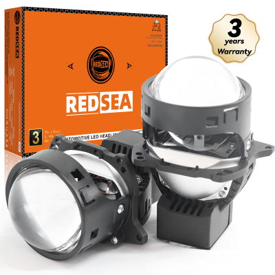 bi LED projector lens headlight